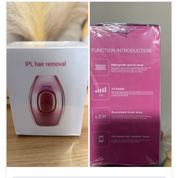 IPL Hair Removal Device - Pink